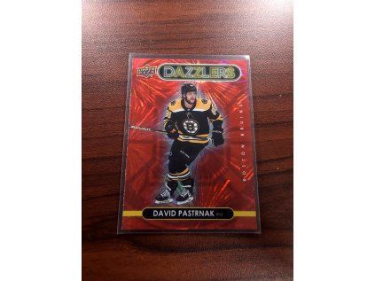 2021-22 Upper Deck Red Dazzlers DAVID PASTRNAK