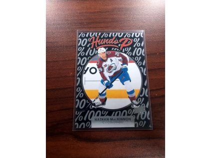 2021-22 Upper Deck Hundo P #19 NATHAN MACKINNON