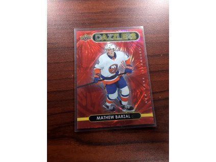 2021-22 Upper Deck Dazzlers Red MATHEW BARZAL