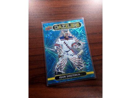 2021-22 Upper Deck Dazzlers Blue IGOR SHESTERKIN #DZ-32