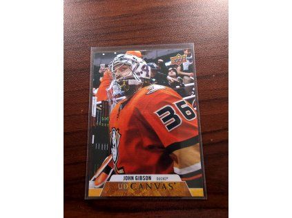 2020-21 Upper Deck Series 2 UD Canvas JOHN GIBSON #C121