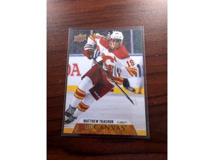 2020-21 Upper Deck Series 2 UD Canvas MATTHEW TKACHUK #C133