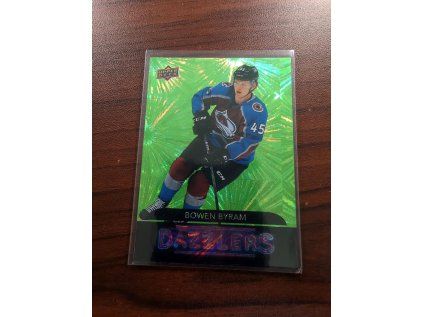 2020-21 Upper Deck Series 2 #DZ-61 BOWEN BYRAM Dazzlers Green