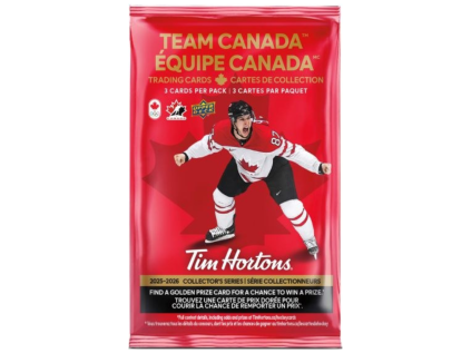2025-26 Upper Deck Tim Hortons Team Canada Hockey Hobby Pack