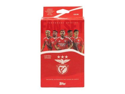 2024/25 Topps Benfica Lisabon Fan Set Box