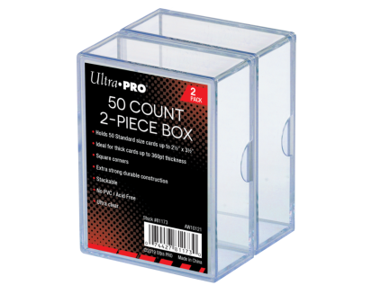 Ultra Pro 50 Count 2-Piece Box