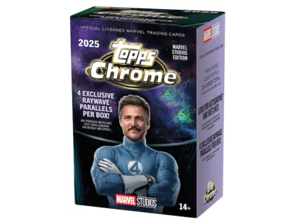 2025 Topps Chrome Marvel Studios Blaster Box