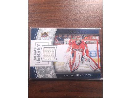 2013-14 Upper Deck UD Game Jersey MICHAL NEUVIRTH