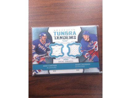2013-14 Upper Deck Artifacts Tundra Tandems MIKE GARTNER/RYAN CALLAHAN