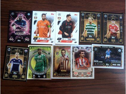 Topps Match Attax LOT #2 10pcs