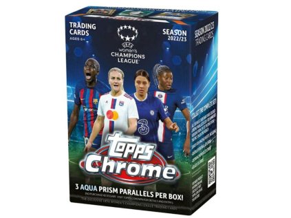 2022/23 Topps Chrome UEFA Women's Champions League Blaster Box