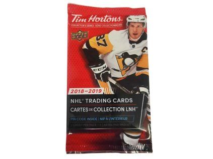 2018-19 Upper Deck Tim Hortons Hockey Pack