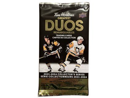 2023-24 Upper Deck Tim Hortons Greatest Duos Hockey Pack