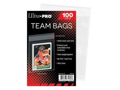 Ultra Pro Team Bags (Větší obaly na více karet) 100ks
