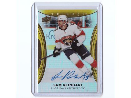 2022-23 UD Trilogy SAM REINHART Gold Auto
