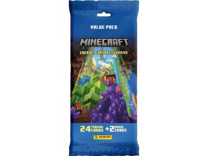 Panini Minecraft Create Explore Survive Value Pack Pack