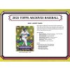2025 Topps Archives Baseball Blaster Box