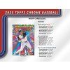 2025 Topps Chrome Baseball Blaster Box