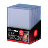 Ultra Pro 3X4 Plastic Super Thick Toploader 75pt pack of 25