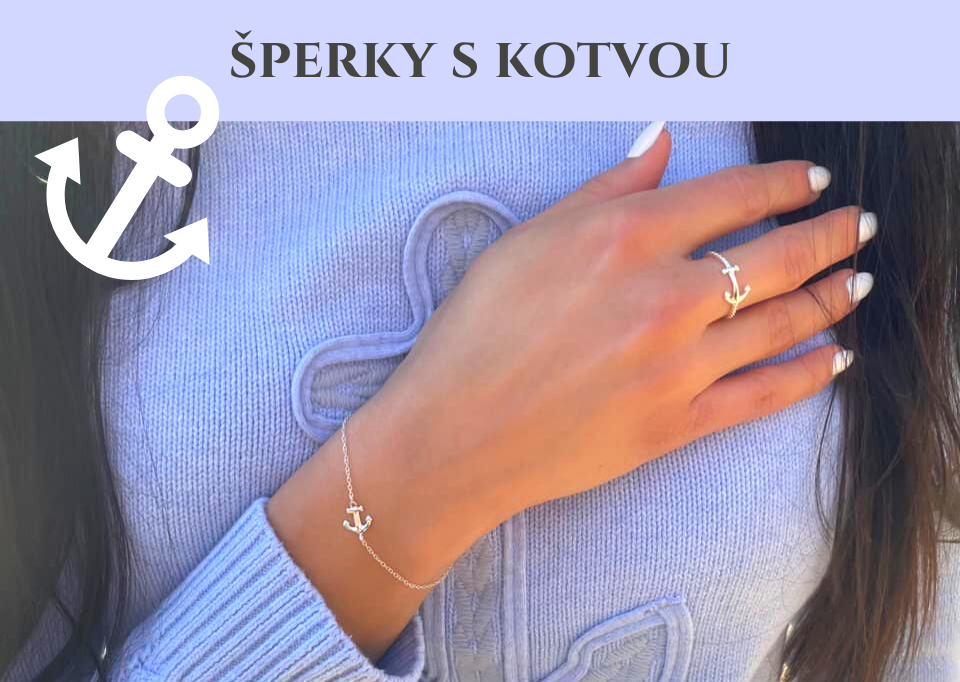 Šperky se symbolem kotvy