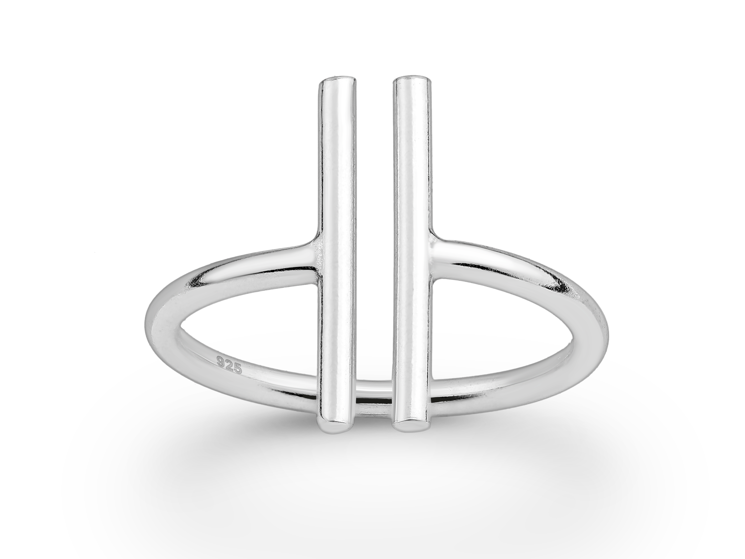 Bangles.cz Prsten Linea stříbro 925 Velikost: 6 - 1,6 cm (EU 51 - 53) 2362/6