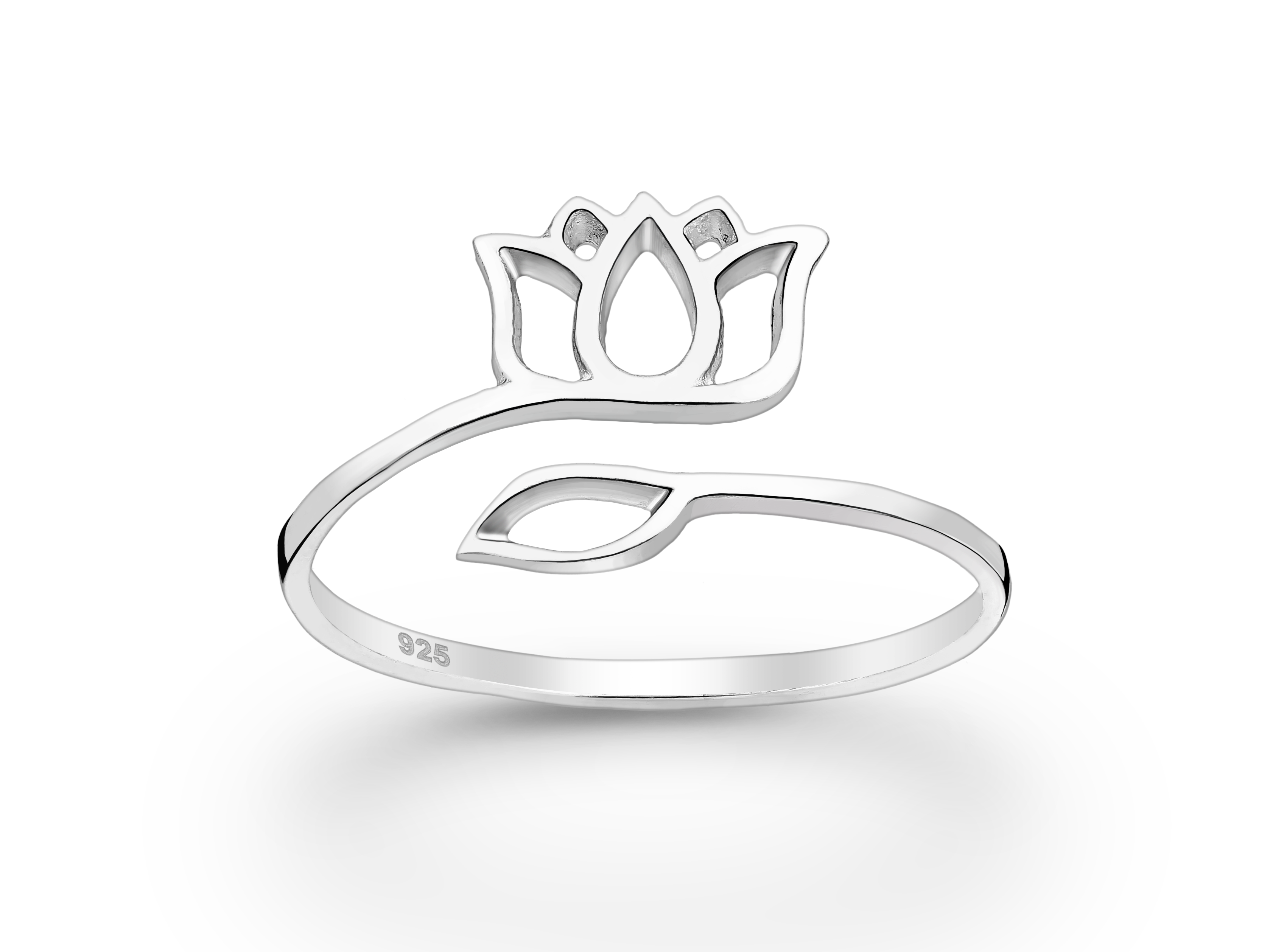 Bangles.cz Prsten Růže stříbro 925 Velikost: 6 - 1,6 cm (EU 51 - 53) 2554/6
