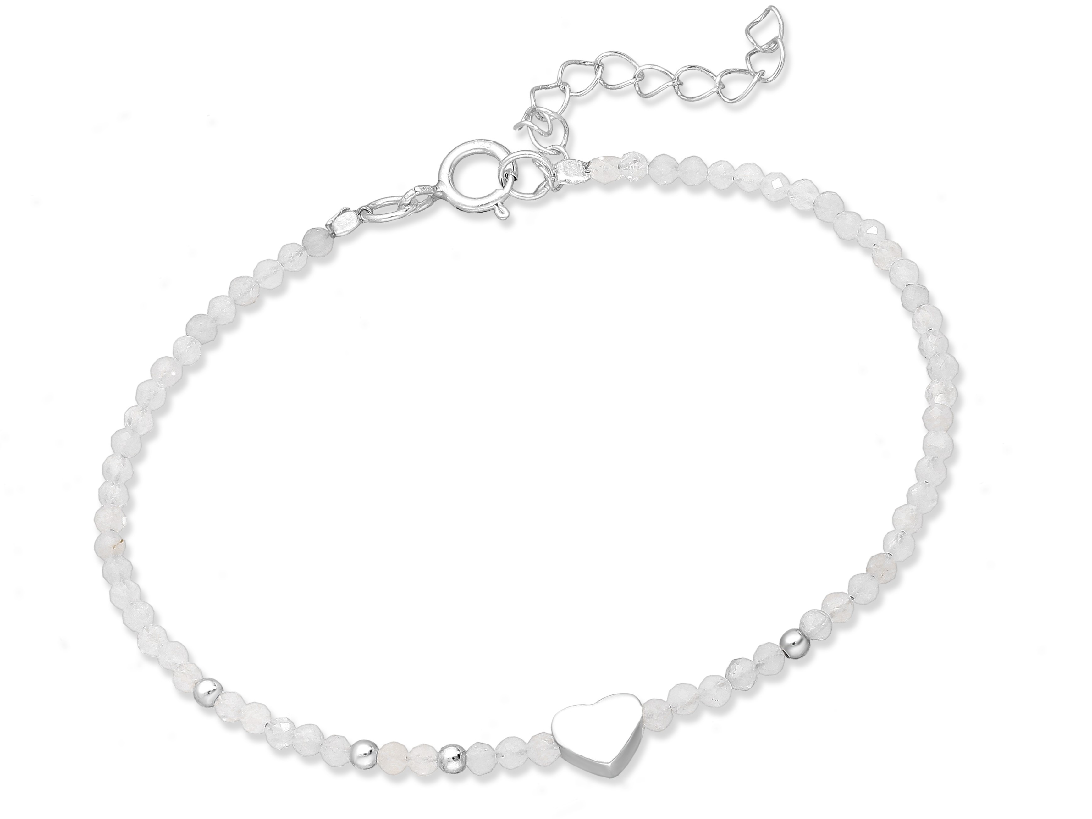 N ramek little heart st bro 925 bangles cz