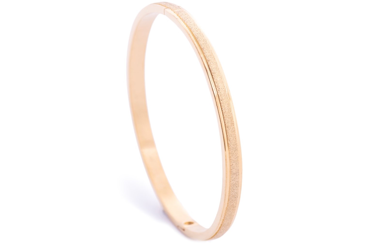 Bangles.cz Náramek chirurgická ocel Shine gold 717