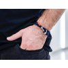 pánský náramek s kotvou ocelovou bangles