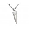 Pánský náhrdelník tesák z chirurgické oceli