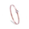Náramek Zirkon rose gold Bangles