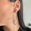 Dámské náušnice Kruhy 65 mm chirurgická ocel