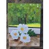 obraz na platne kvetiny kopretiny 30x40