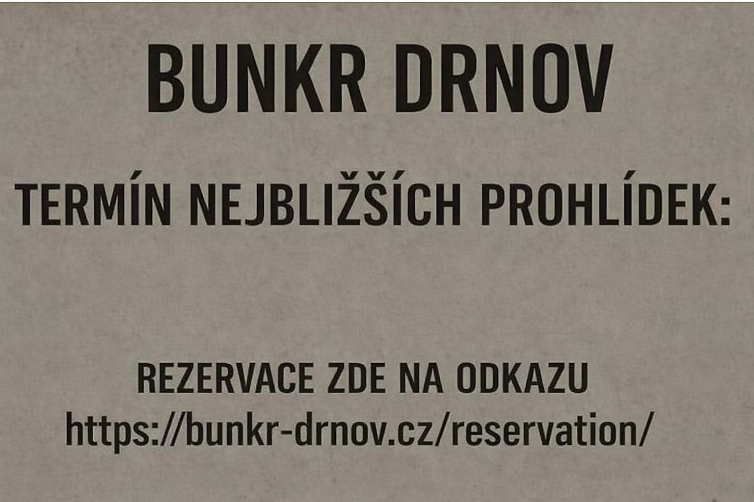 Bunkr drnov