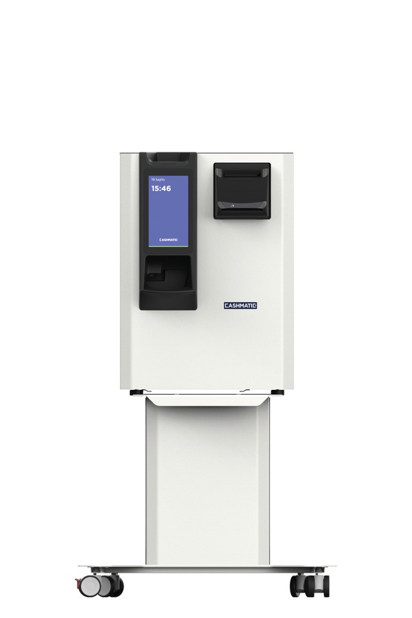 SelfPay 1060 na nízkém mobilním stojanu