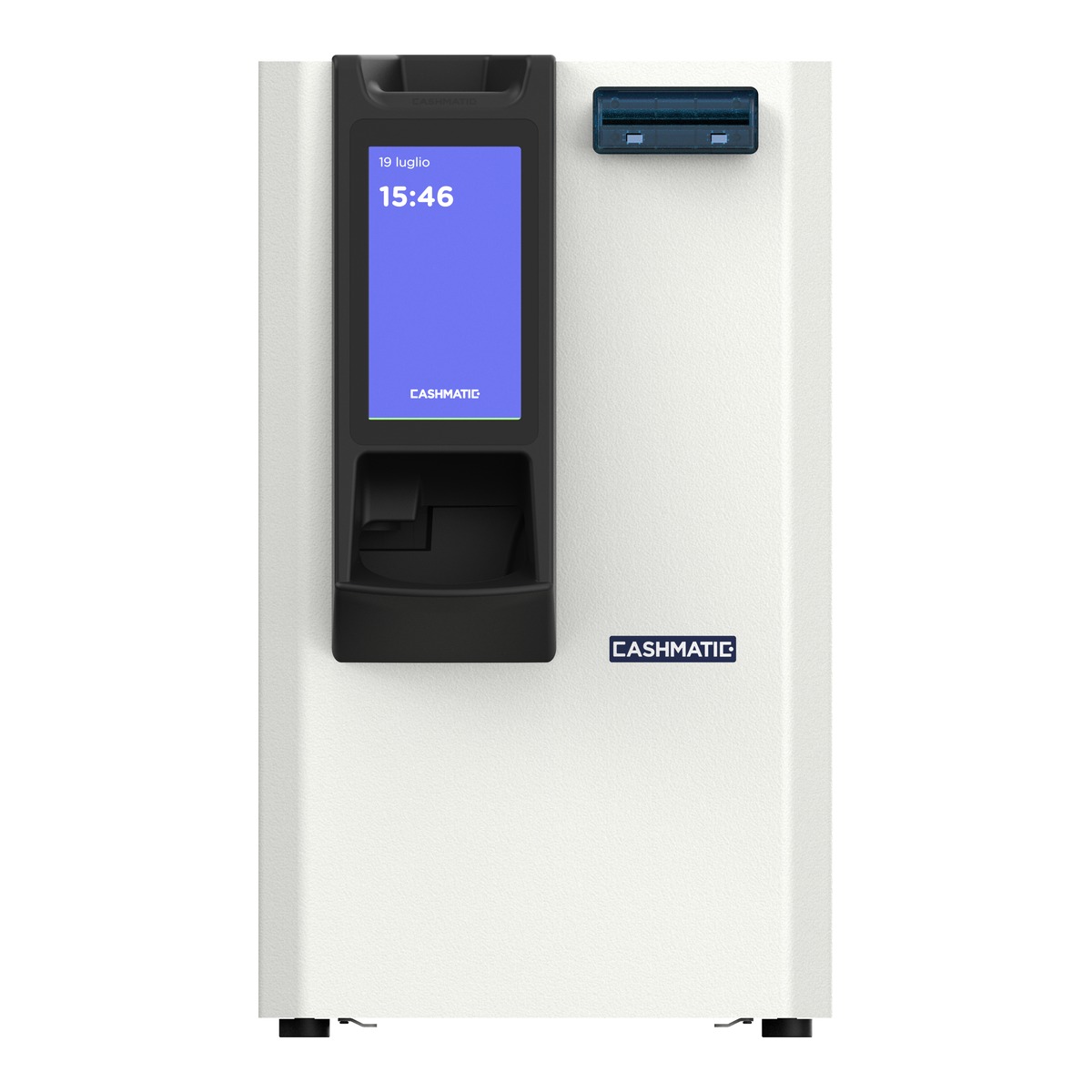 Cashmatic SelfPay 860 s dotykovým displejem a vstupy pro hotovost