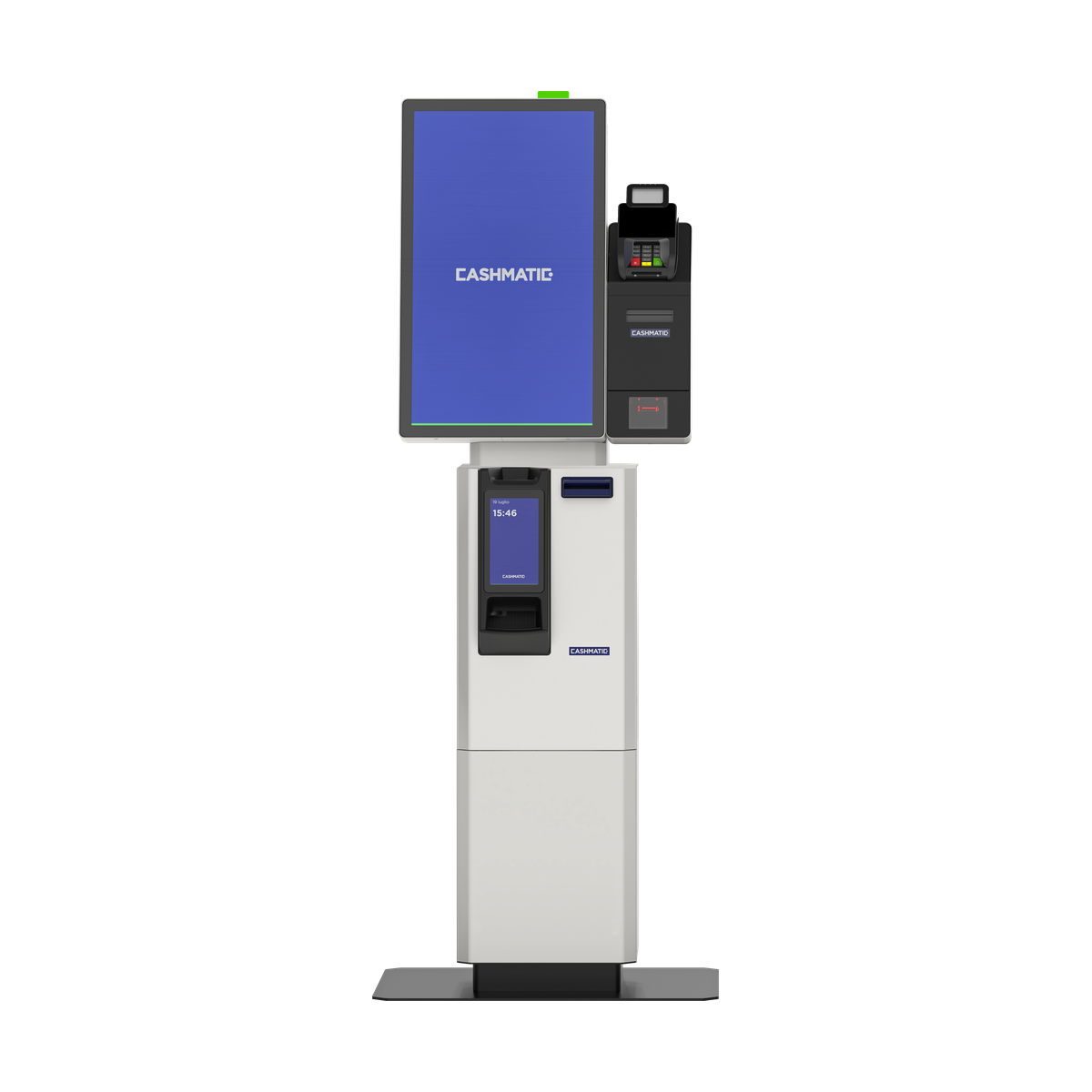 Sestava Cashmatic VisualPay 27 s hotovostní pokladnou SelfPay 860