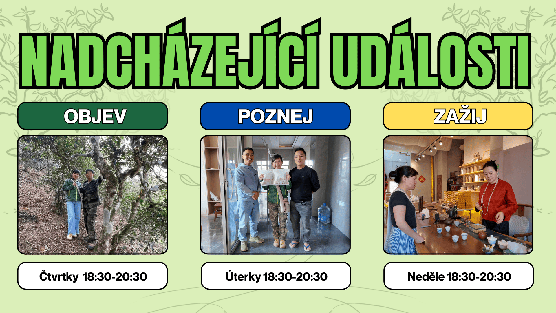 Nadcházející události