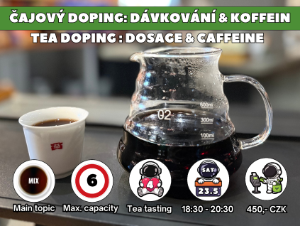 TE034 - Tea doping: dosage & caffeine (23.5. 2026)