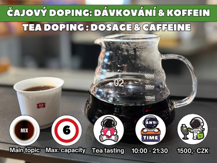 WE022 - Čajový doping: dávkování & koffein