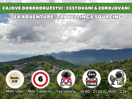 WE022 - Tea adventure: travelling & tea sourcing