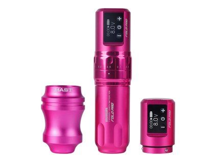 dragonhawk pro fold bezdrotovy strojcek 2x baterie ruzovy