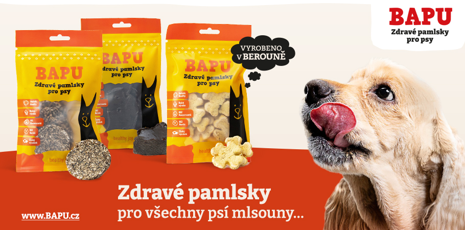 BAPU - Zdravé pamlsky pro psy