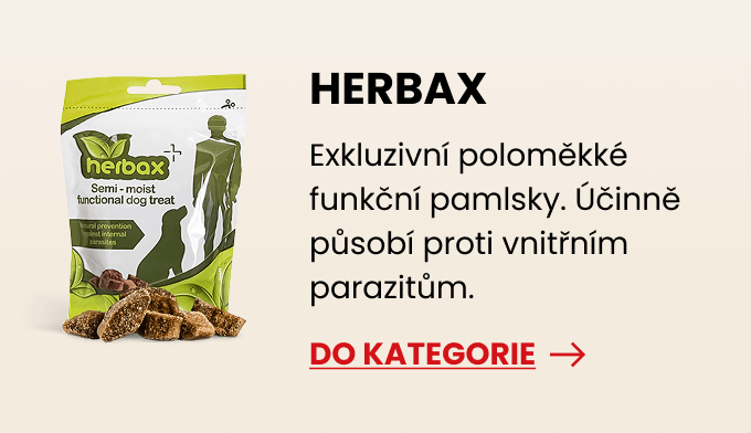 Poloměkké pamlsky HERBAX