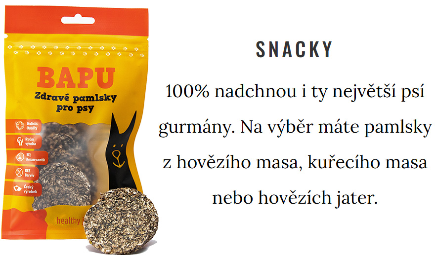 Snacky pro psy