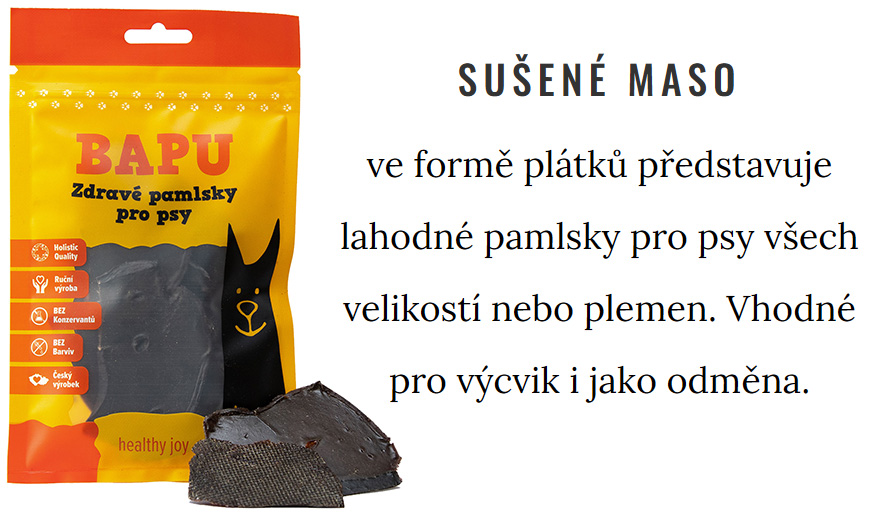 Sušené maso pro psy
