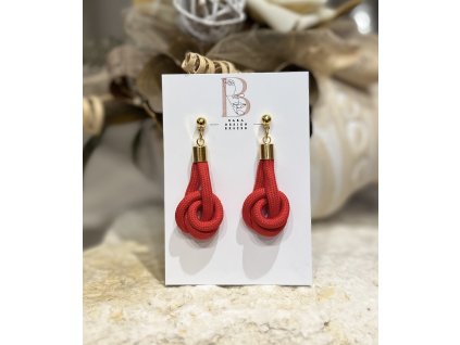 Twist fülbevaló piros