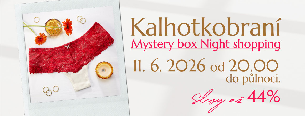 Kalhotkobraní – Night shopping s kalhotkami 11. 6. 2026 od 20.00 hodin
