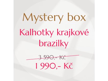 Mystery box brazilky krajkové 2025 11 13