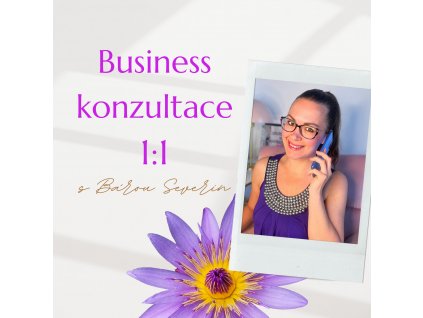 Business konzultace 1:1 s Bárou Severin